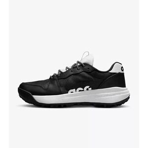 NEW Nike ACG Lowcate Hiking Trail Mens Size 13 Shoes Black White DX2256 001